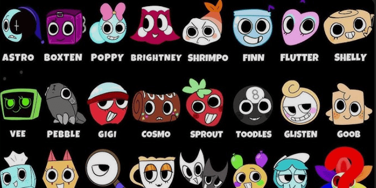 Dandy's World characters