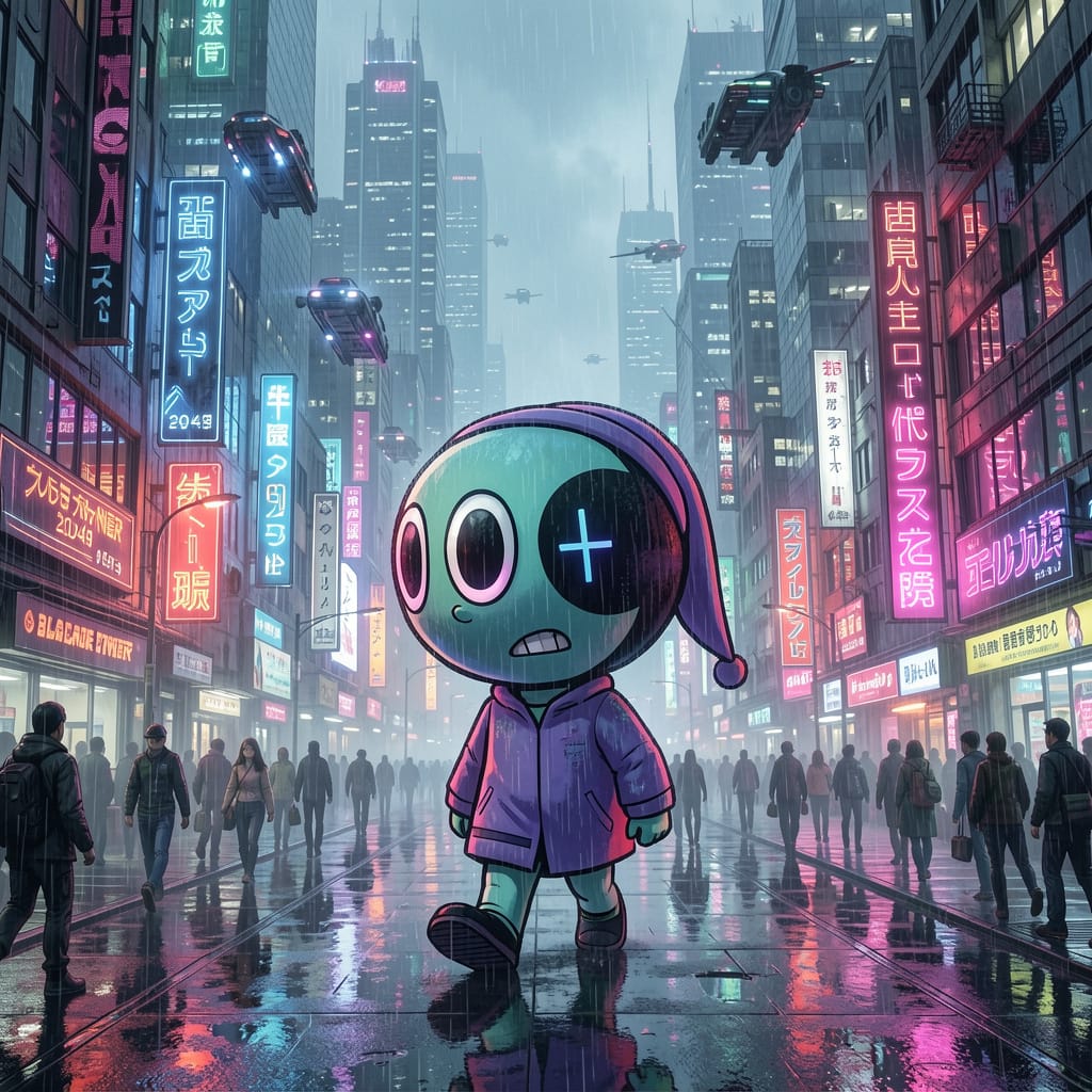 Here is your Astro from Dandy's World! I made him extra big and focused on his iconic look: