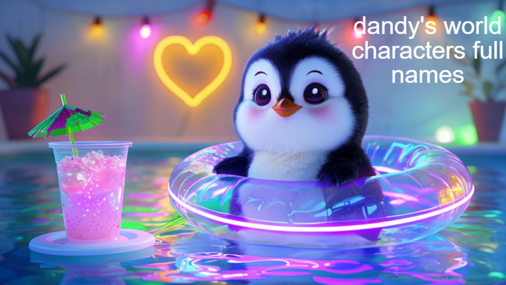 dandy's world characters full names