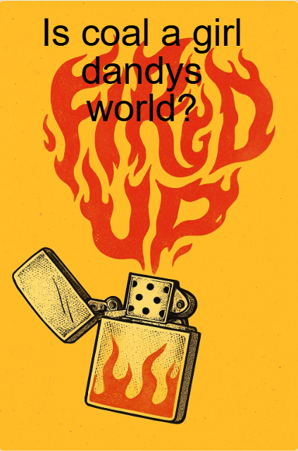 Is coal a girl dandys world?