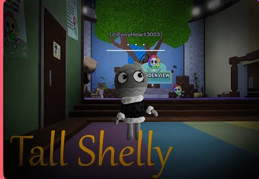 What does tall shelly look like ?