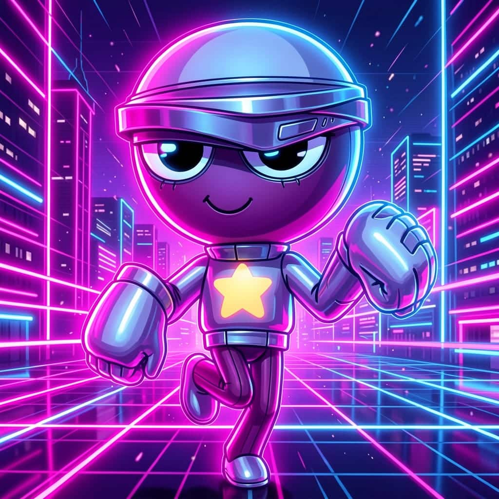 Action shot of Gigi from Dandy's World using a 2026 gameplay strategy to carry teams in Roblox.