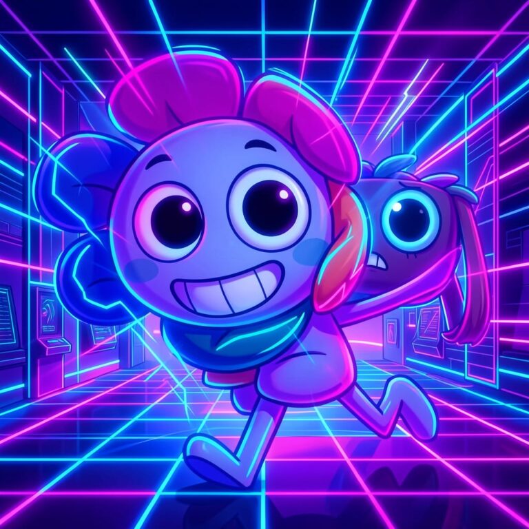 Dandy's World character Dandy standing in Gardenview Center shop for a 2026 meta gameplay strategy guide.