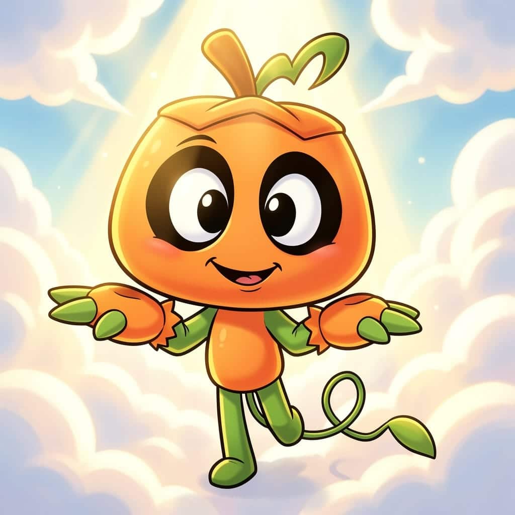 Roblox guide showing Gourdy using the Trick or Treat toon abilities to buff teammates in Dandy's World 2026 meta.