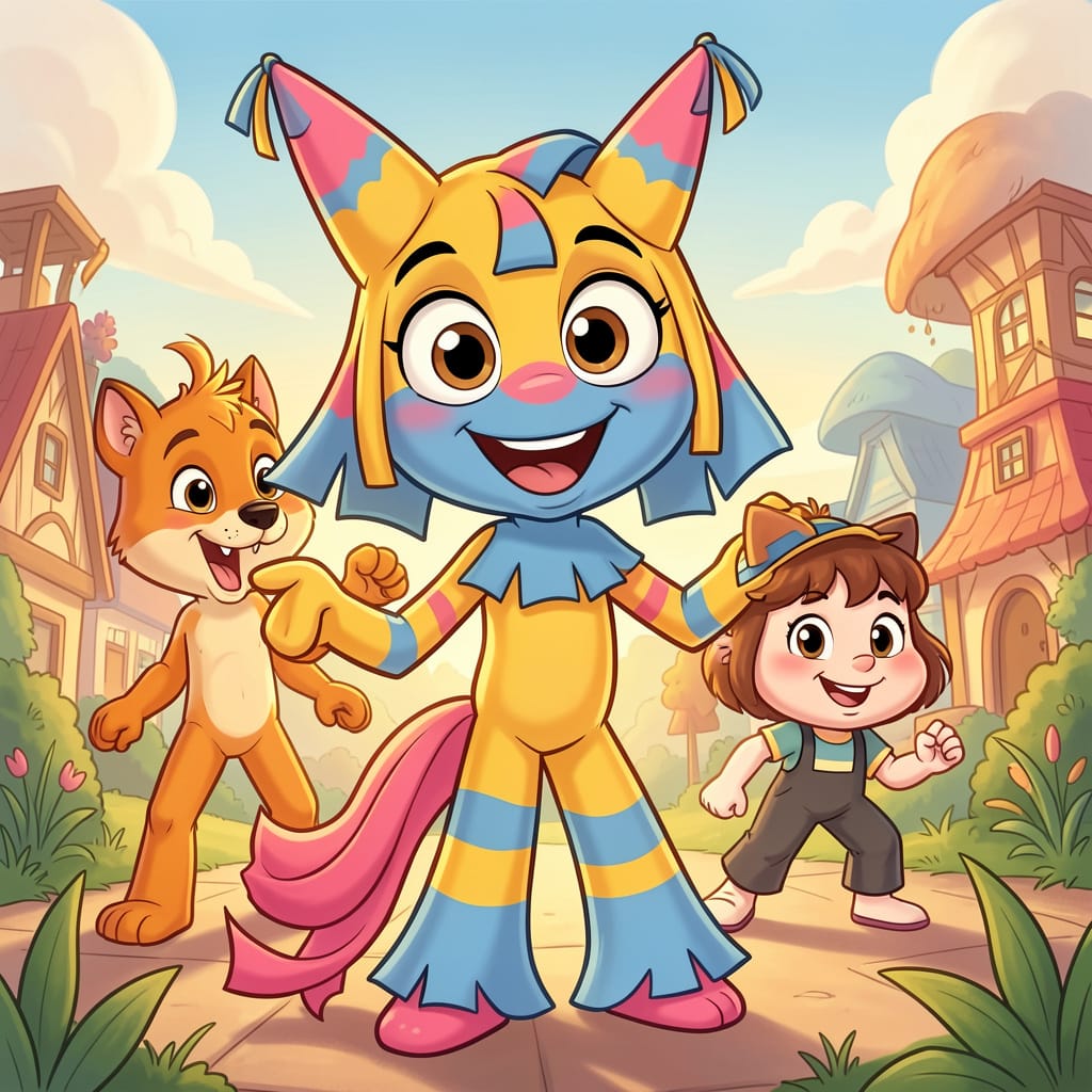 Dandy’s World full body art showcasing the 2026 meta and character toon abilities for players.