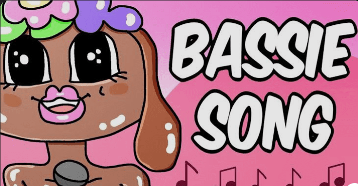 Twisted Bassie from Dandy's World featuring a corrupted flower-like head with dripping black ink.