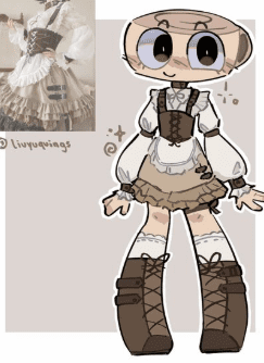 Dandys World Twisted Shelly Fan Art 