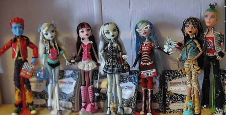 Monster High Dolls and Names